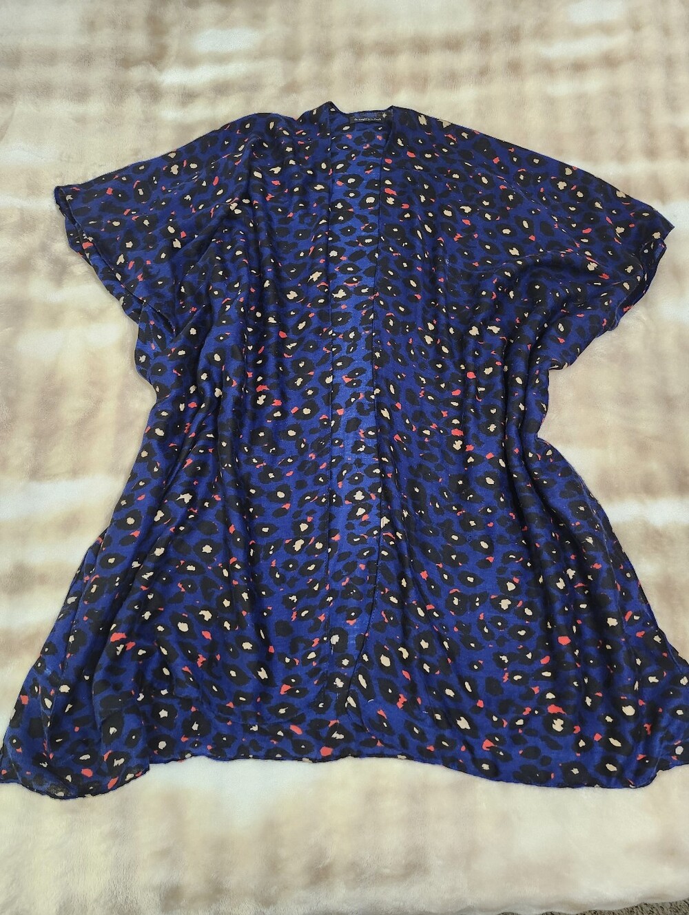 Animal Print Boho Bolero Kimono Shrug